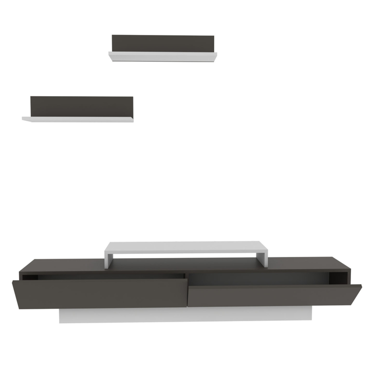 Sconto TV sestava LUSI hnědá/bílá