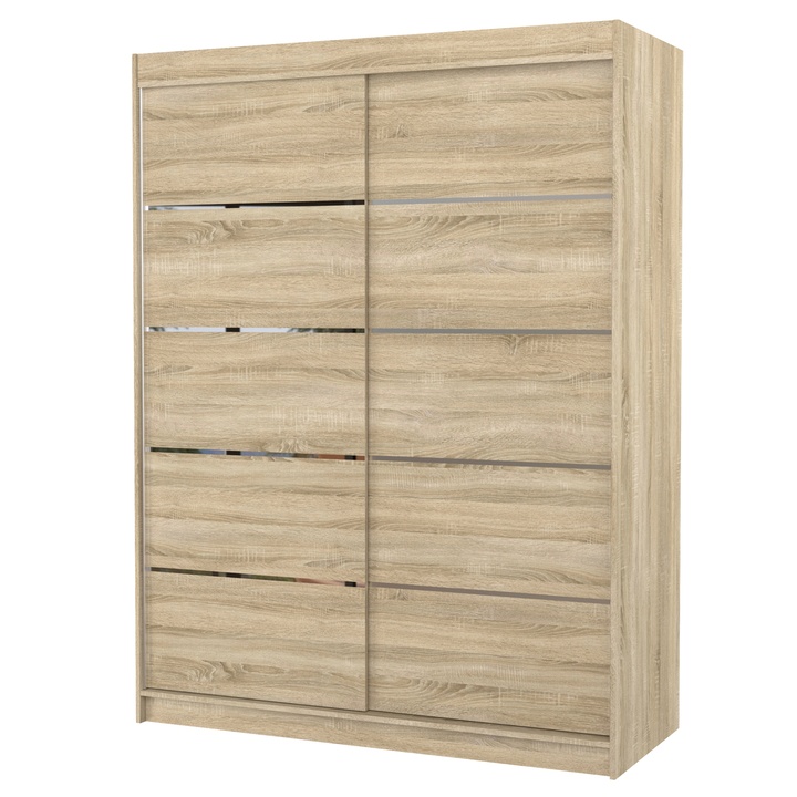 Sconto Šatní skříň LUSINE dub sonoma