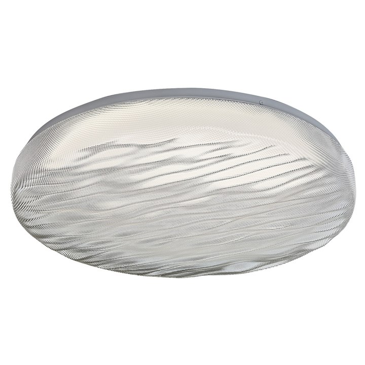 Stropní svítidlo LUVIA bílá/průhledná, průměr 48 cm 1
