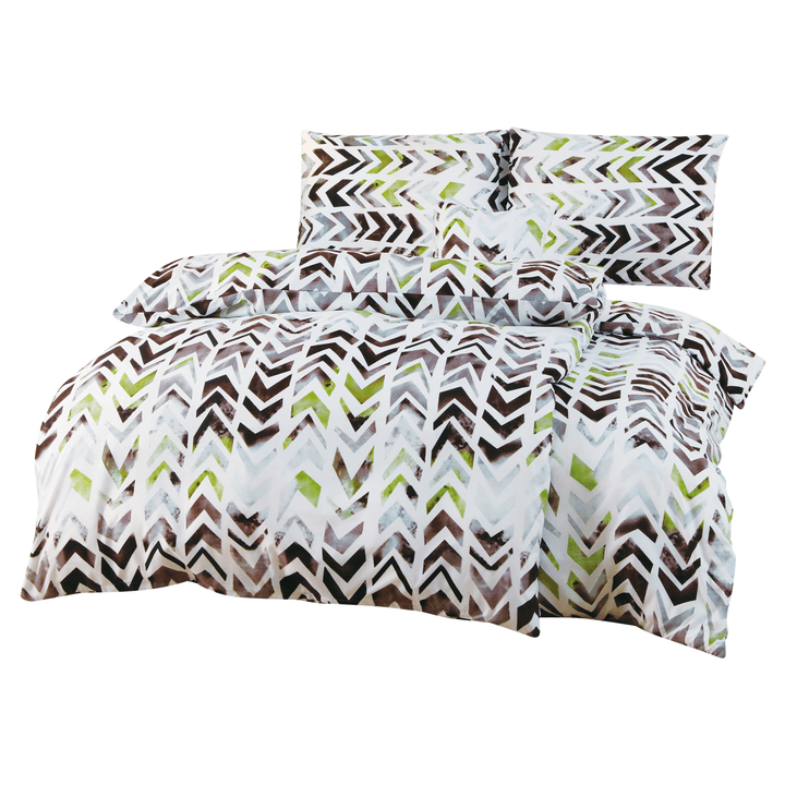 Sconto Povlečení MADISON černá, 2 ks 45x45 + 2 ks 70x90 a 2 ks 140x200 cm