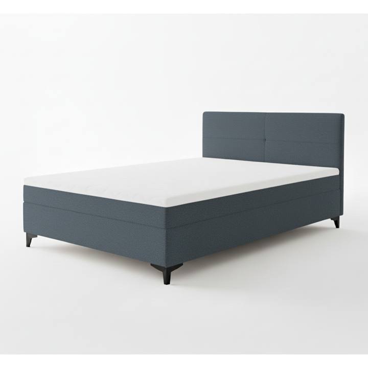 Postel s matrací  MADONA modrá, 120x200 cm 1