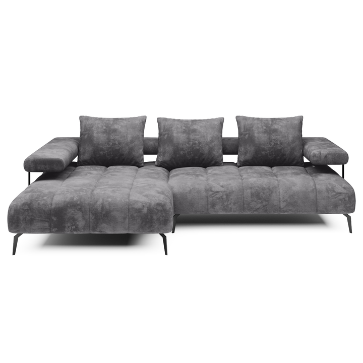 Sconto Sedací souprava MAGNETIC F MINI levá, grafitová