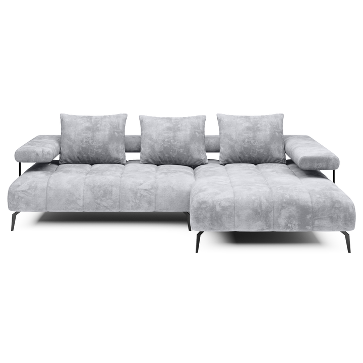 Sconto Sedací souprava MAGNETIC MINI pravá, šedá