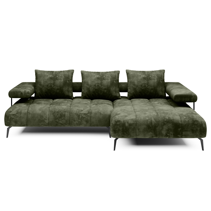 Sconto Sedací souprava MAGNETIC MINI pravá, olivová