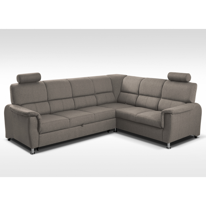 Sconto Sedací souprava MALAGA III pravá/šedohnědá