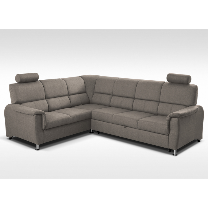 Sconto Sedací souprava MALAGA III levá/šedohnědá