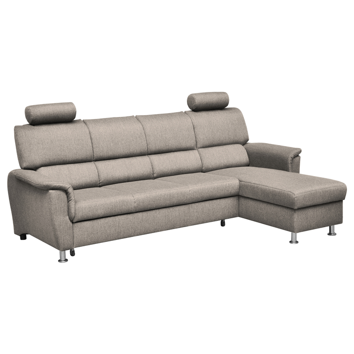 Sconto Sedací souprava MALAGA pravá, šedobéžová