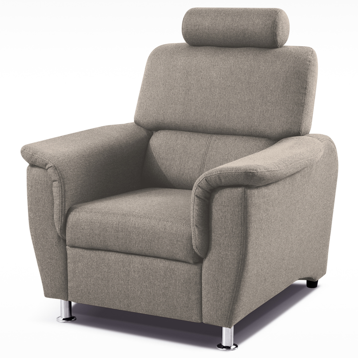 Sconto Křeslo MALAGA šedobéžová