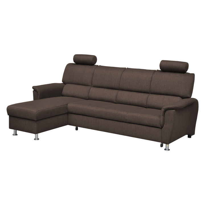 Sconto Sedací souprava MALAGA levá, hnědá