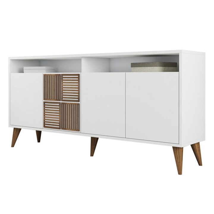 Sconto Komoda MALOMA 3 bílá