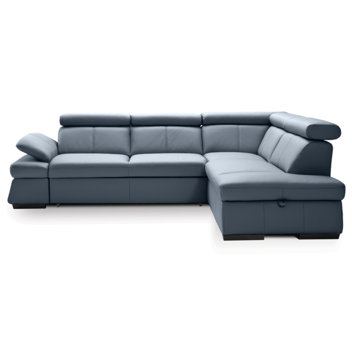 Sedací souprava MALPENSA pravá, modrá 1