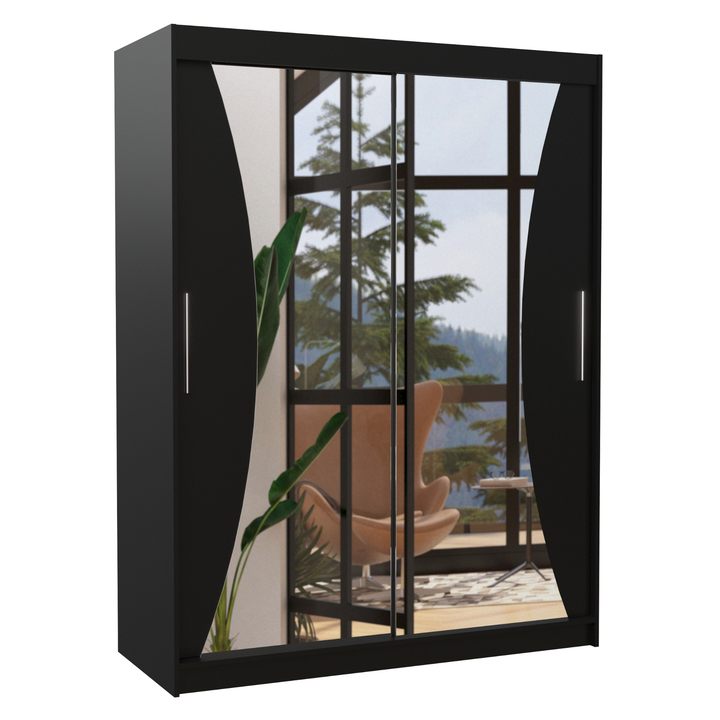 Sconto Šatní skříň MANOLI černá