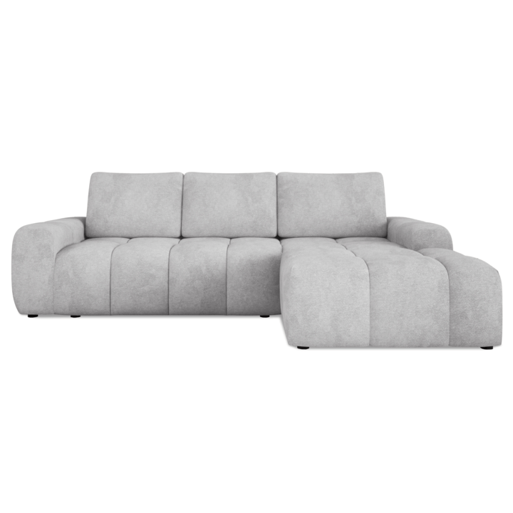 Sconto Sedací souprava MAPALO S pravá, světle šedá