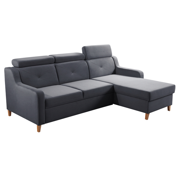 Sconto Sedací souprava MARBELLA pravá, šedá