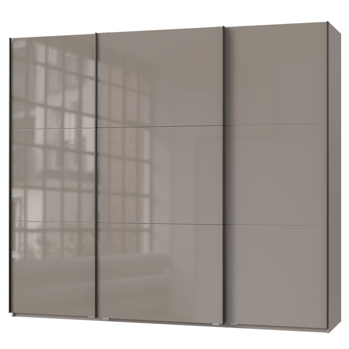 Sconto Šatní skříň MARIGOLD II šedobéžová