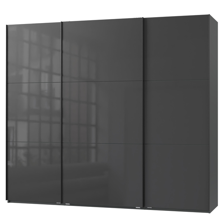 Sconto Šatní skříň MARIGOLD II grafitová