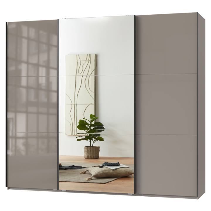 Sconto Šatní skříň MARIGOLD V šedobéžová