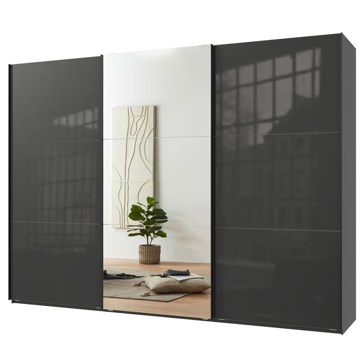 Sconto Šatní skříň MARIGOLD VI grafitová