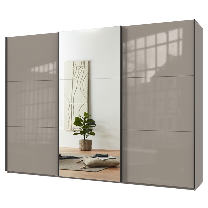 Sconto Šatní skříň MARIGOLD VI šedobéžová