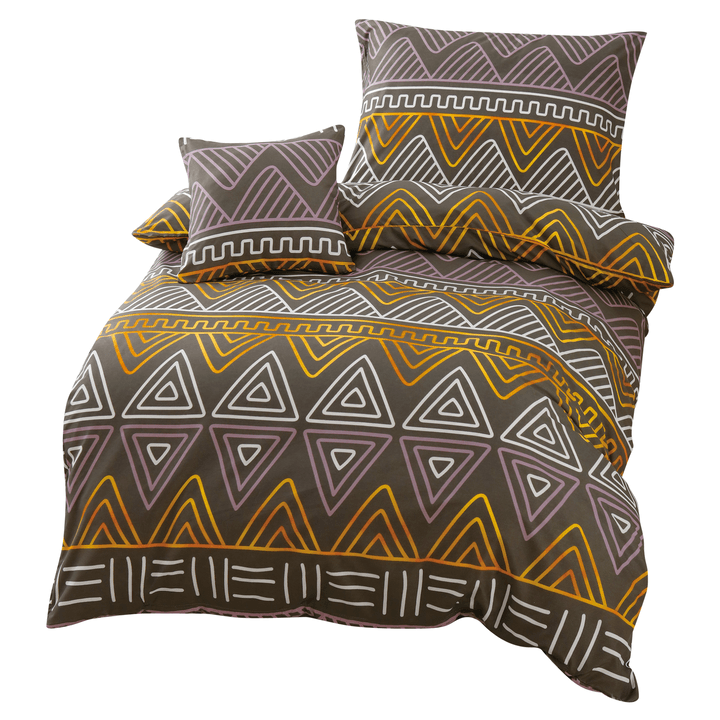 Sconto Povlečení MARIO šedá, 45x45 + 70x90 a 140x200 cm