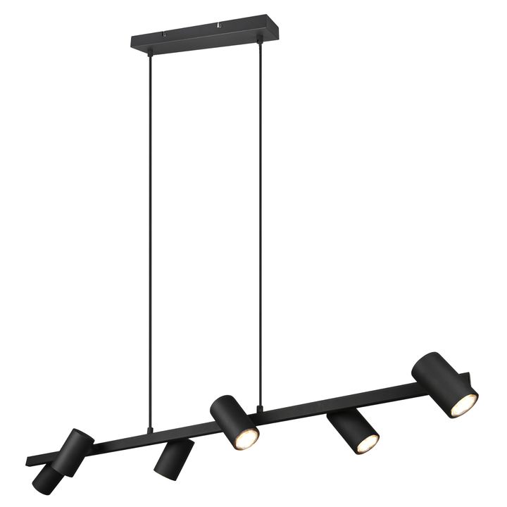 Sconto Závěsné svítidlo MARLEY 6 černá