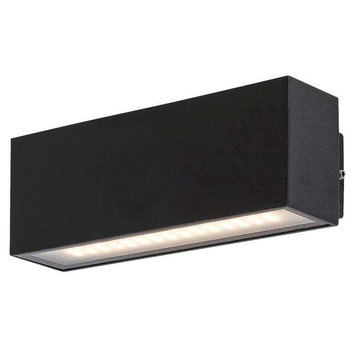 Sconto Venkovní nástěnné LED svítidlo MATARO černá
