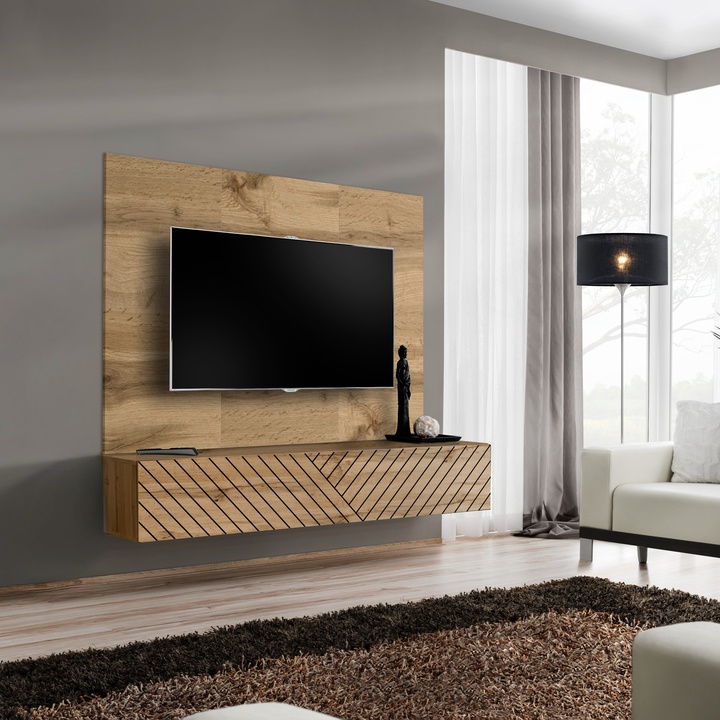 Sconto Obývací stěna MATCH NEW 2 dub wotan