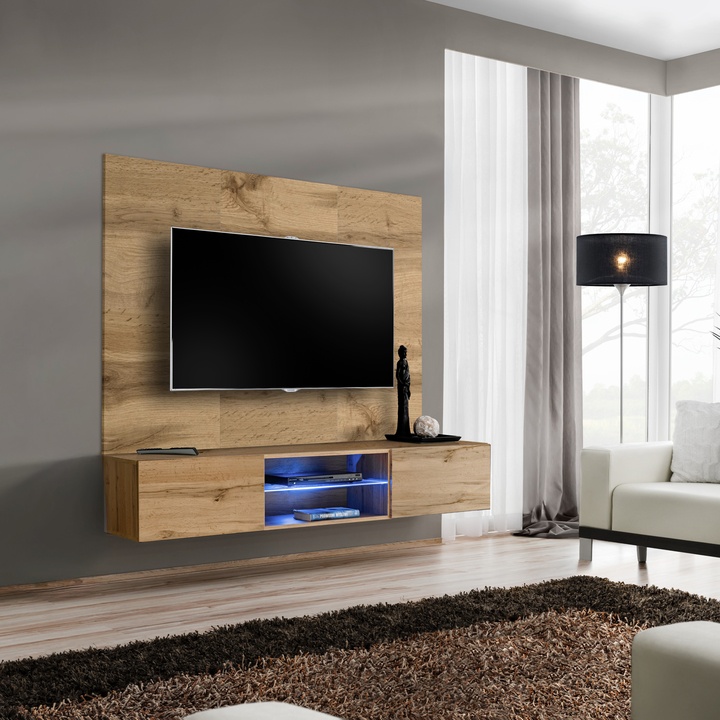Sconto Obývací stěna MATCH NEW 3 dub wotan