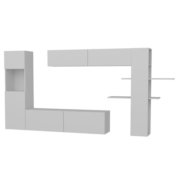 Obývací stěna MAXI bílá 1