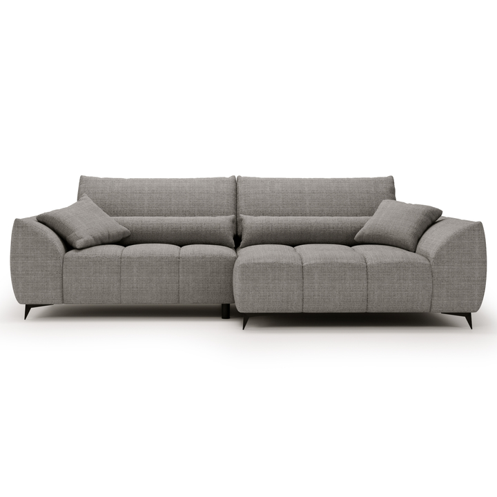 Sconto Sedací souprava MEDA pravá, šedá