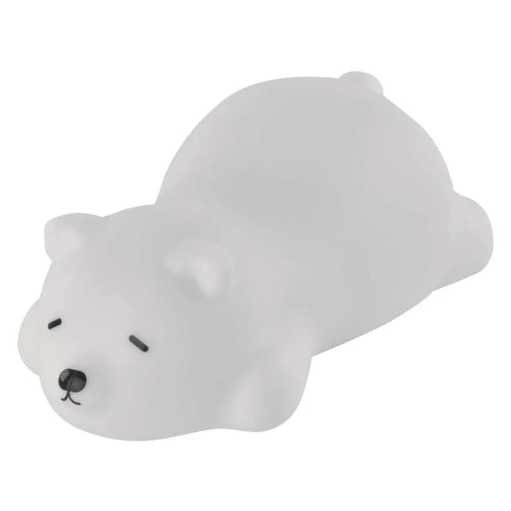 Dětská noční lampa MEDVĚD bílá 1