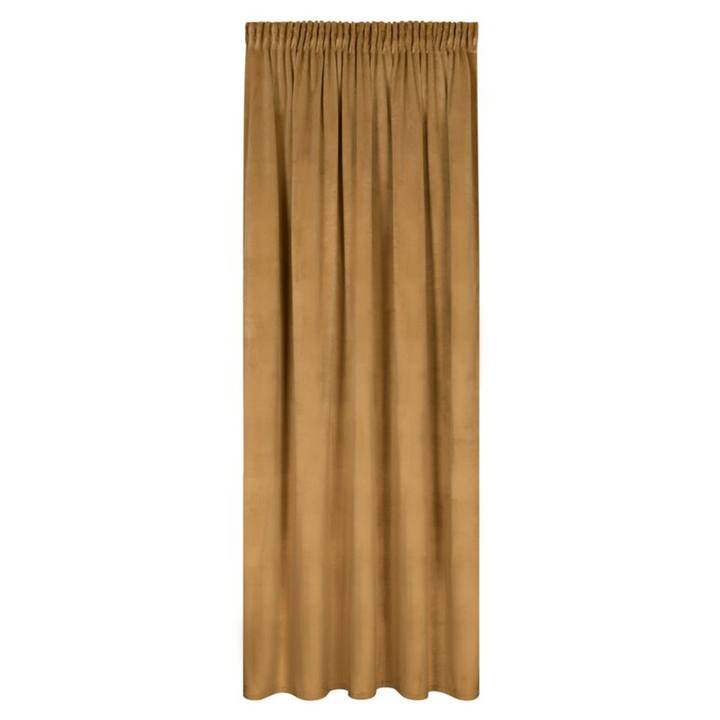 Sconto Závěs MELANIE 2 medová, 140x270 cm