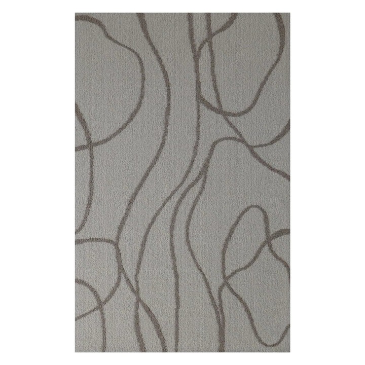 Sconto Koberec MELLOW LINE hnědá/bílá, 80x150 cm