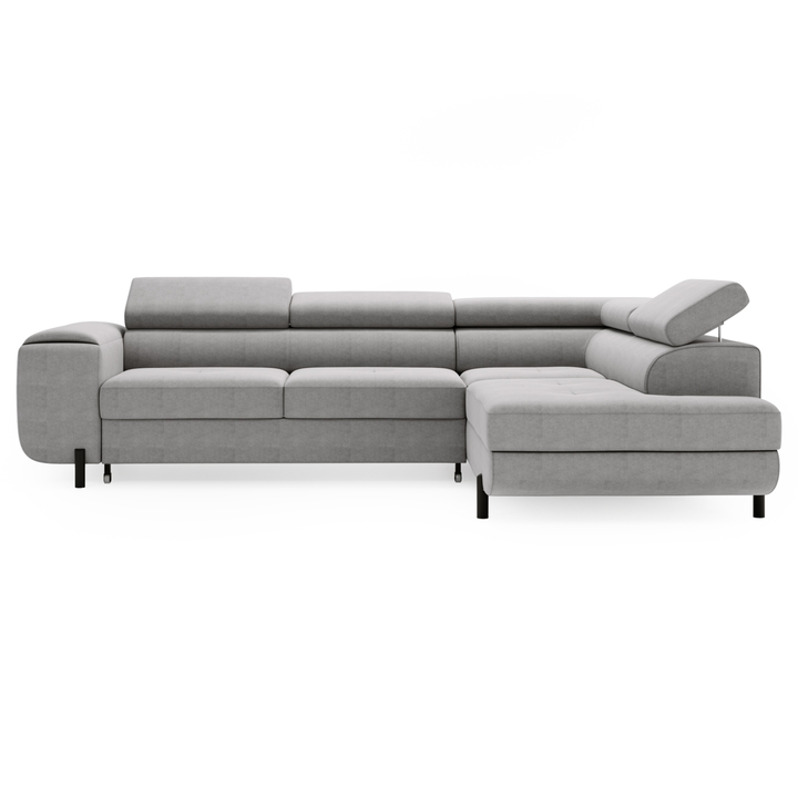 Sconto Sedací souprava MELMAN pravá, šedá