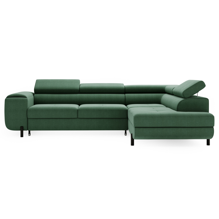 Sconto Sedací souprava MELMAN pravá, zelená