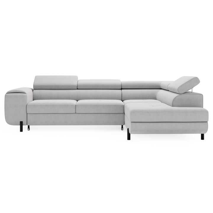 Sconto Sedací souprava MELMAN pravá, světle šedá