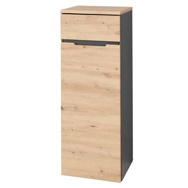 Sconto Komoda MEMPHIS II dub artisan/grafitová, šířka 45 cm