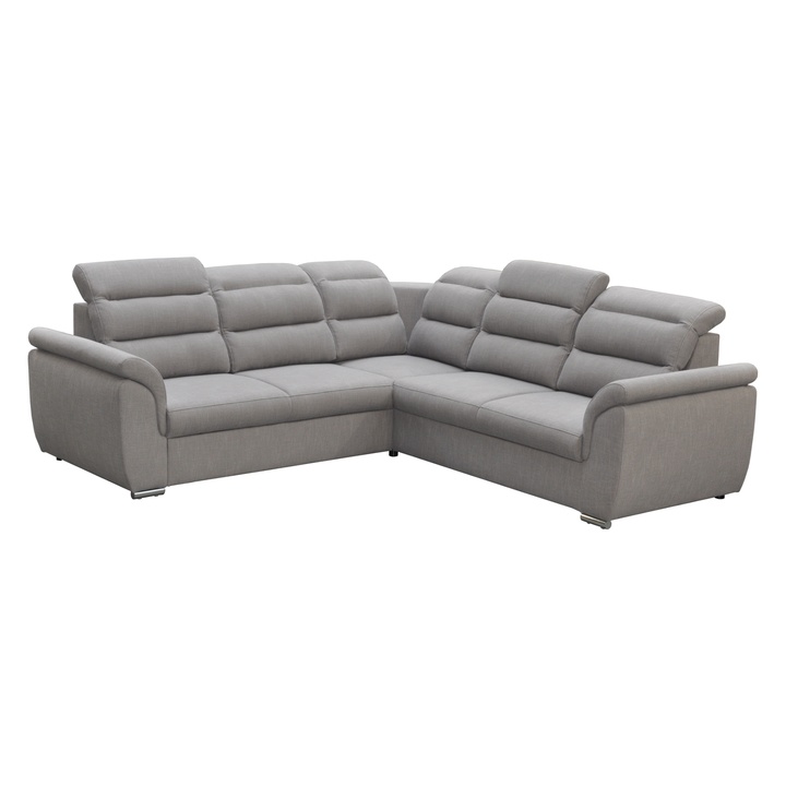 Sconto Sedací souprava MERIDA III levá, světle šedá