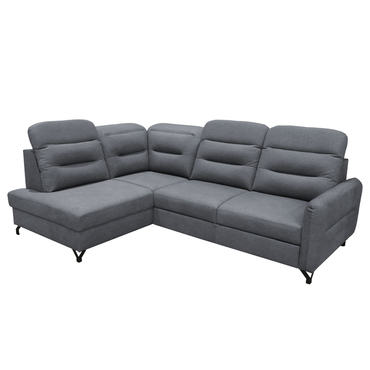 Sedací souprava MERYL levá, šedomodrá 1