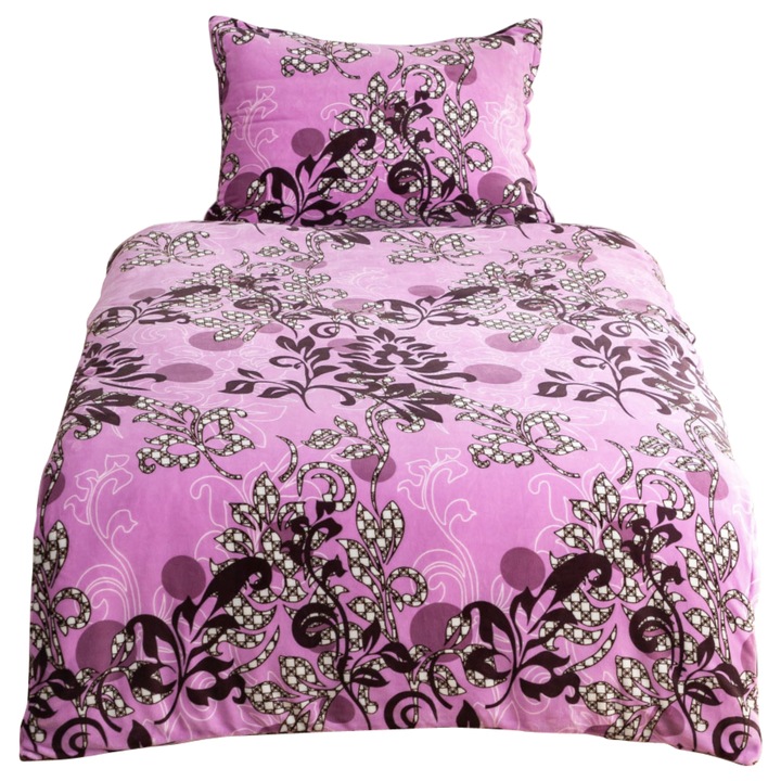 Sconto Povlečení MICHEL růžová, 70x90 a 140x200 cm