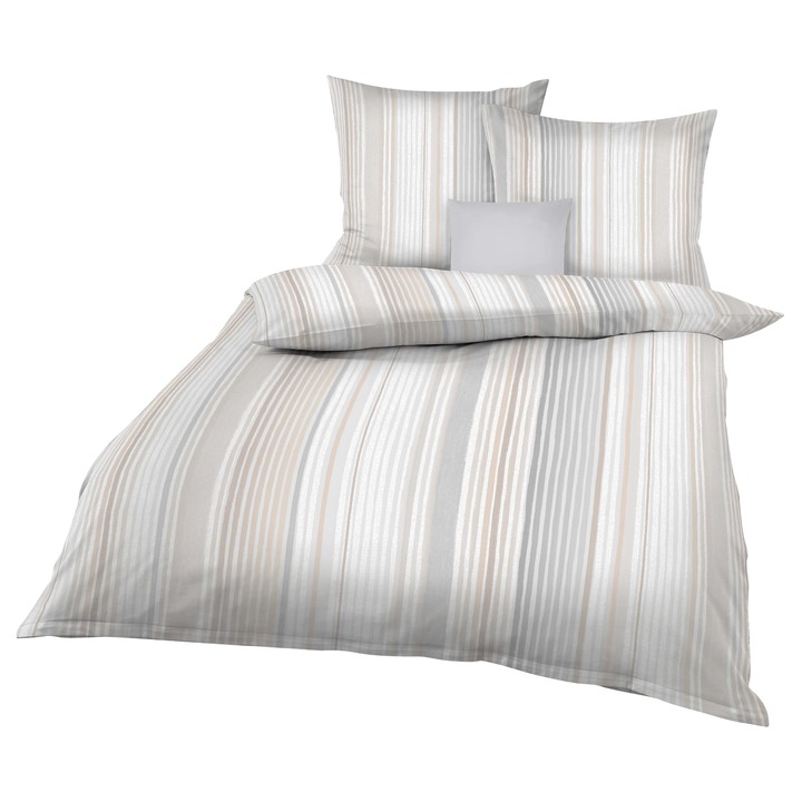 Sconto Povlečení MIKA béžová, 70x90 a 140x220 cm