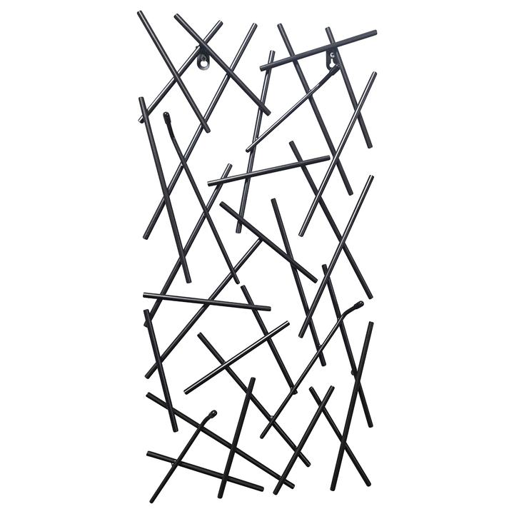 Sconto Nástěnný věšák MIKASA černá