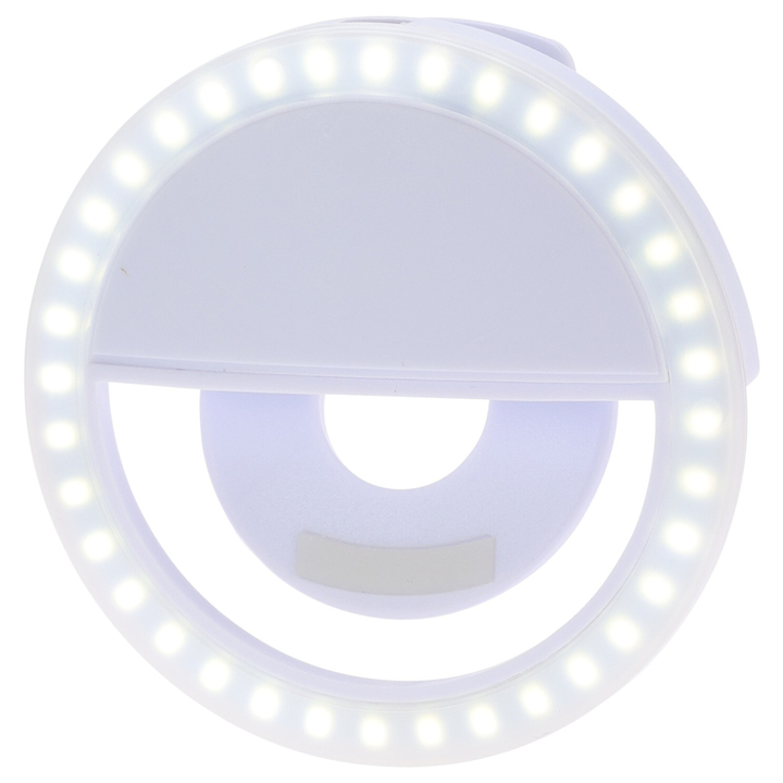 Sconto Selfie kruhové světlo MIKE bílá