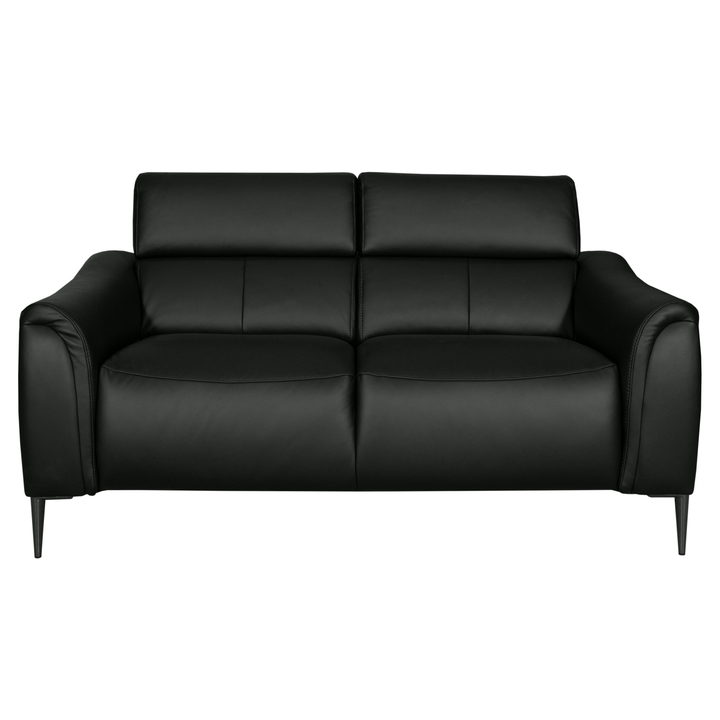 Sconto Pohovka MILANO 2-sedák, černá