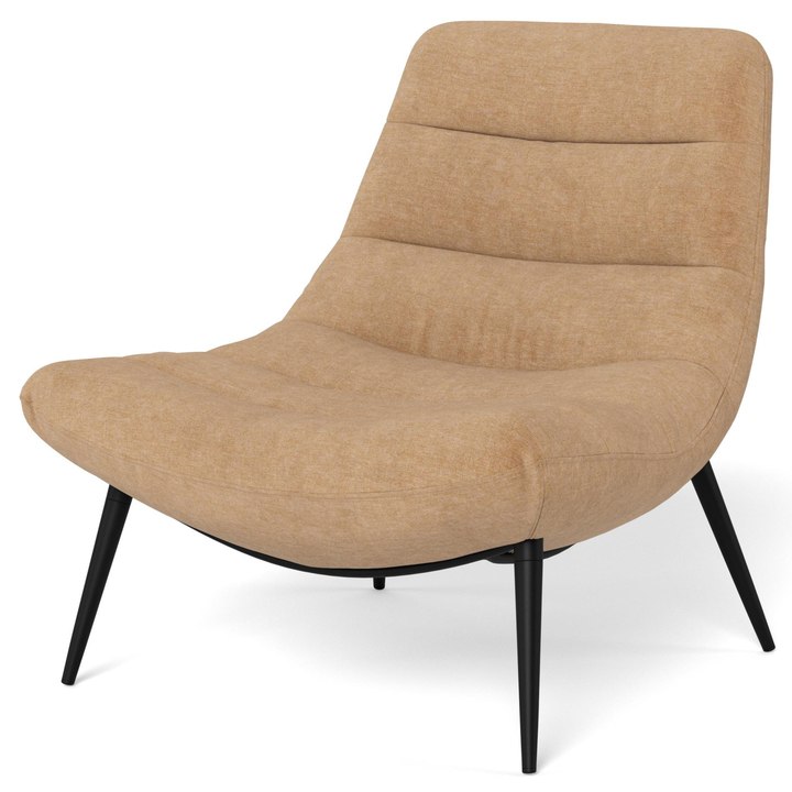 Sconto Křeslo MILFORD tmavě béžová