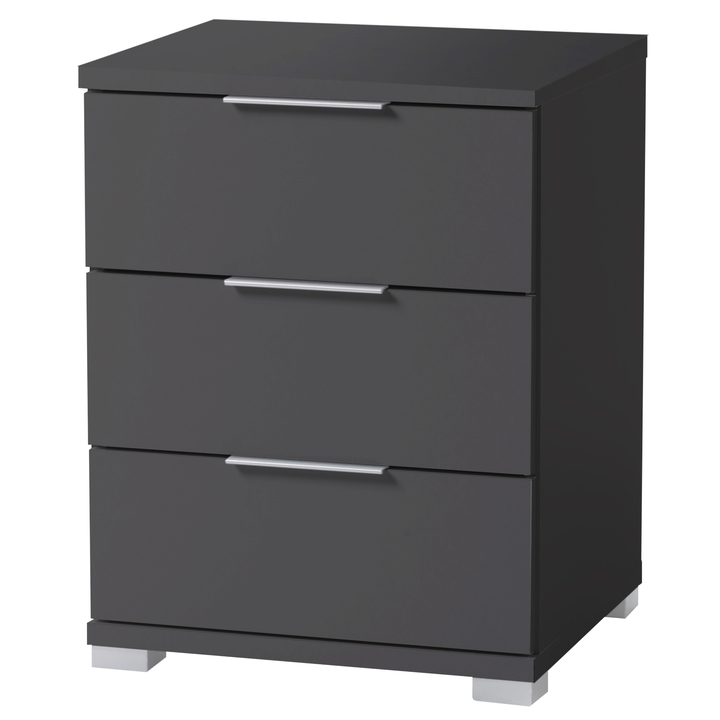 Sconto Noční stolek MILLAS 2 grafitová