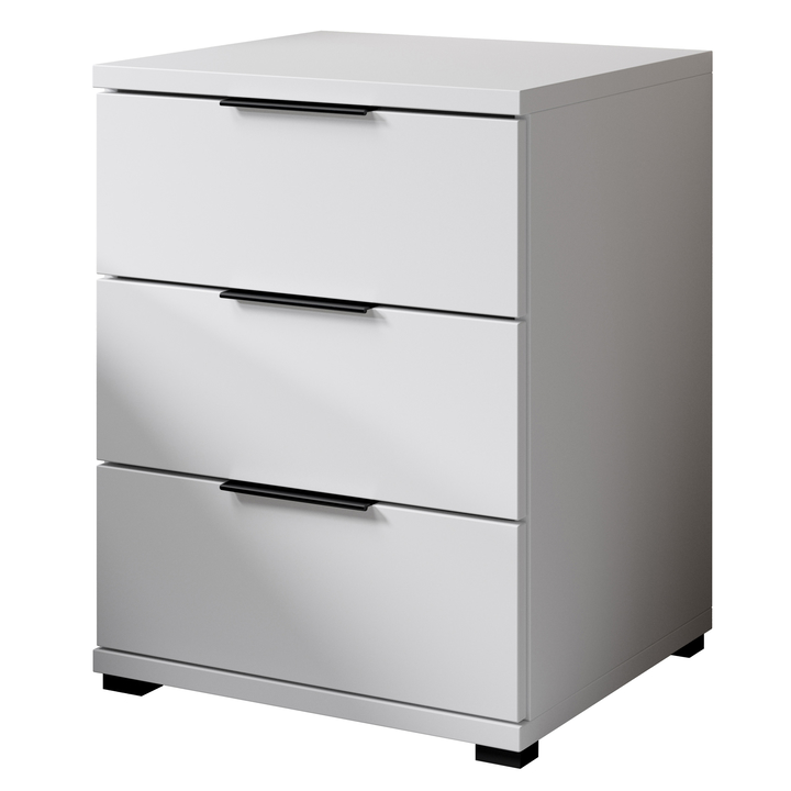 Sconto Noční stolek MILLAS 3 bílá