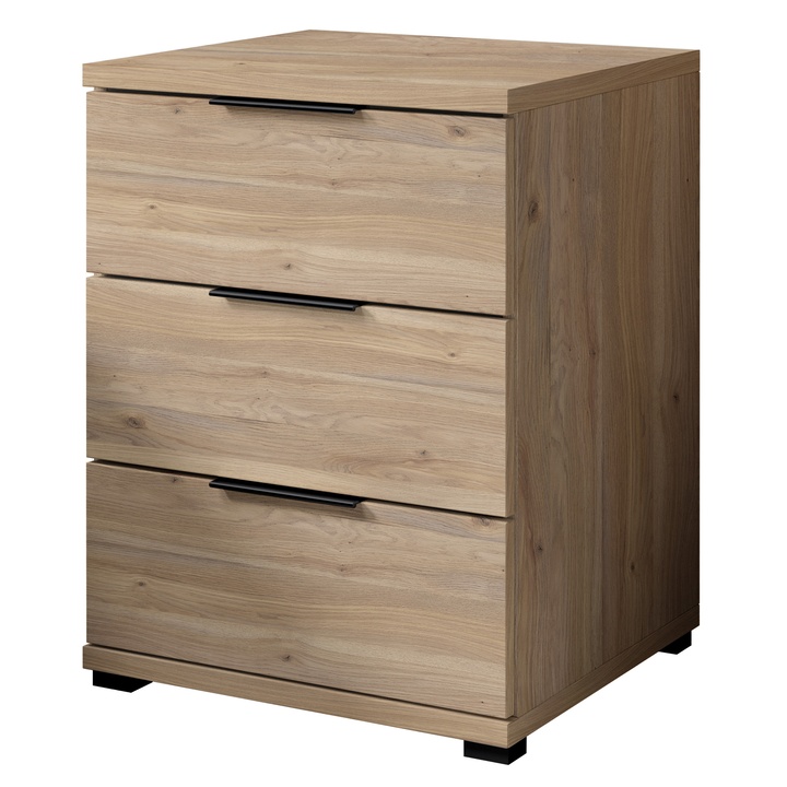 Sconto Noční stolek MILLAS 3 dub mauvella