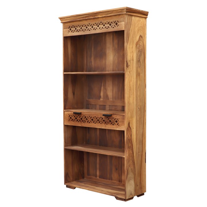 Sconto Knihovna MIRANA palisandr