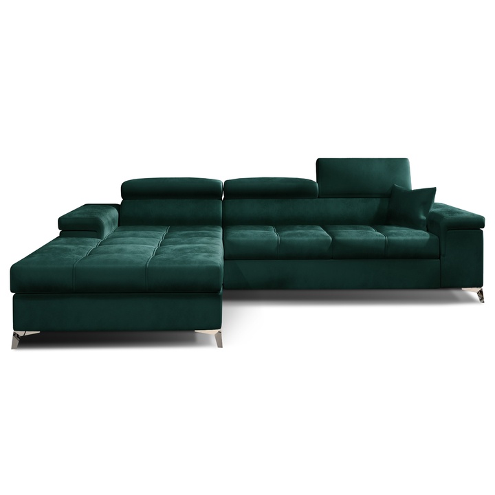 Sconto Sedací souprava MIRKO levá, zelená